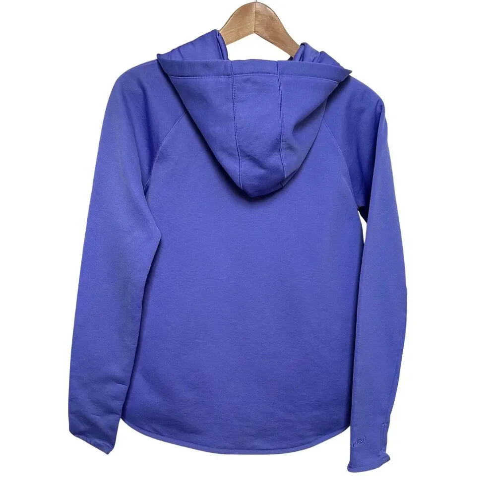 Under Armour Storm1 Hoodie Women's M Purple Fleece Lined Athletic Pullover Sweat - Picture 3 of 8